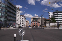 Vue du carrefour de la rue Paul-Bert et de la rue Général-Mouton-Duvernet.