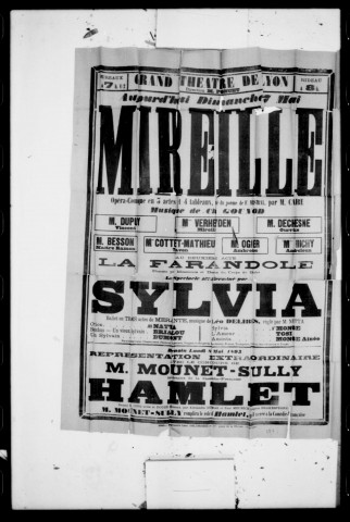 Sylvia : ballet en trois actes. Compositeur : Léo Delibes. Auteur du livret : Merante.