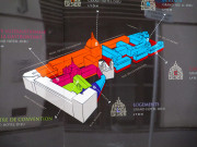 Hôtel-Dieu, projet d'aménagement, maquette.