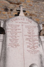 Tombe de la famille Vial.