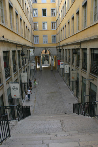 Passage Thiaffait, vue générale.
