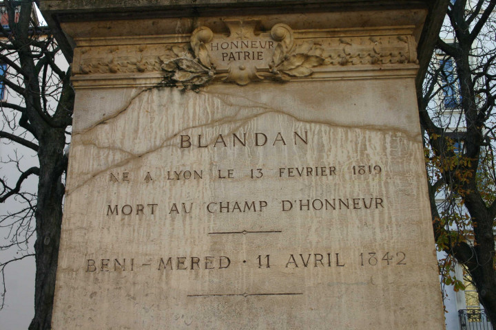Monument Sergent Blandan de Lapandery.