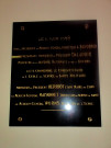 Ecole de santé militaire, plaque commémorative.