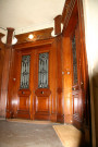 Vue de la porte.