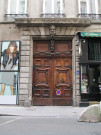 14 rue Émile-Zola, porte sculptée.