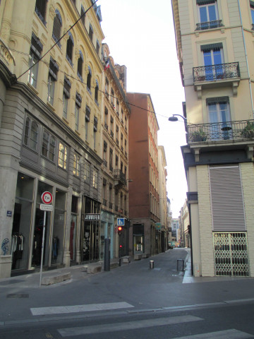 Vue de la rue Confort.