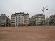 Place Bellecour, façades nord.