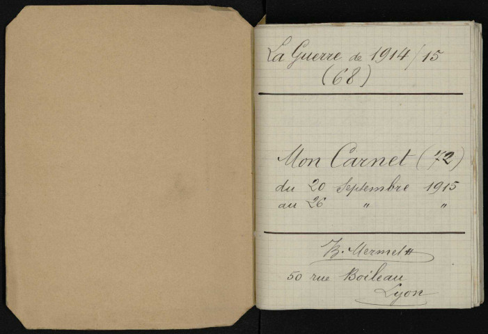 Carnet n°68.