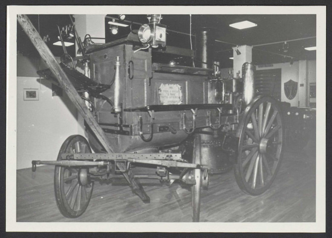 Musée des sapeurs-pompiers de La Duchère (vues intérieures)