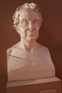 Exposition sur l'université, buste d'Ampère.
