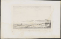 Port d'Eleusis et côte de l'ile de Salamine, 14 septembre 1843.
