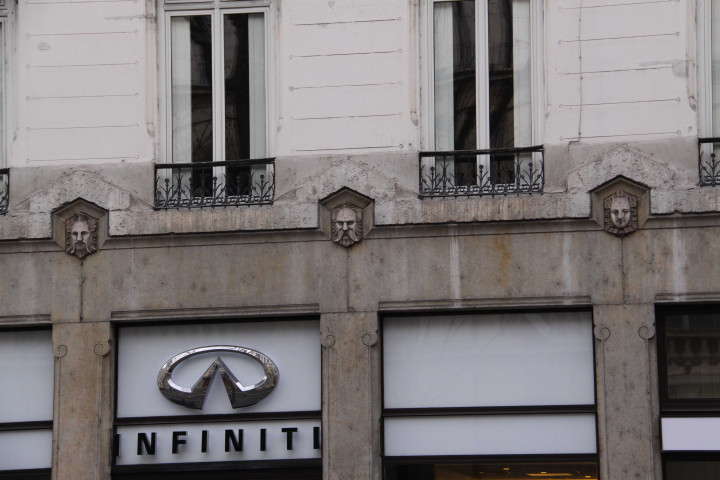 Avenue Maréchal-Foch, détail de façade.