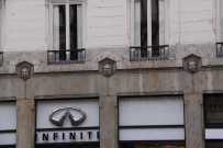 Avenue Maréchal-Foch, détail de façade.