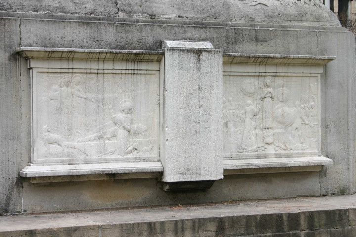 Statue de Jeanne d'Arc par Jean Chorel.