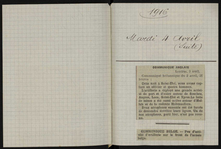 Carnet n°100.