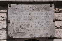 Rues Bourgelat et Adélaïde-Perrin, plaque.
