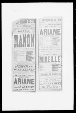 Ariane : opéra en quatre actes. Compositeur : Jules Massenet. Auteur du livret : Catulle Mendès.