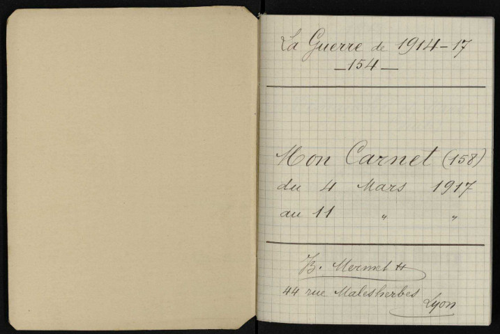 Carnet n°154.