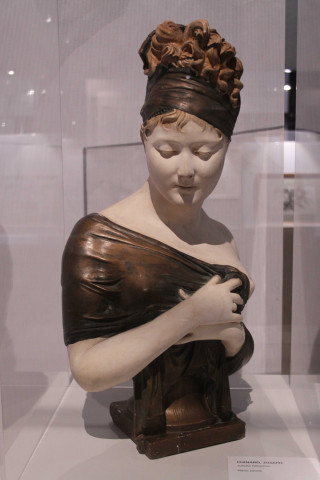 Buste de Juliette Récamier par Chinard.