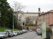 Hôpital de l'Antiquaille, vue prise depuis la rue des Farges.