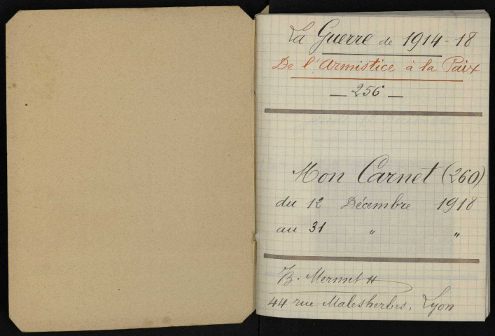 Carnet n°256.