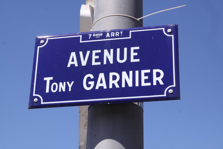 Plaque de rue.