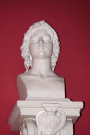 Intérieur, buste de Marianne de la salle des mariages.