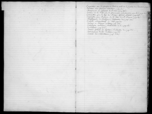 Séances du 30 avril 1815 au 17 mai 1817.