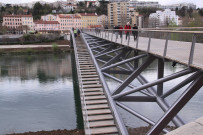 Vue de la passerelle.