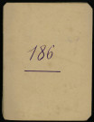 Carnet n°186.