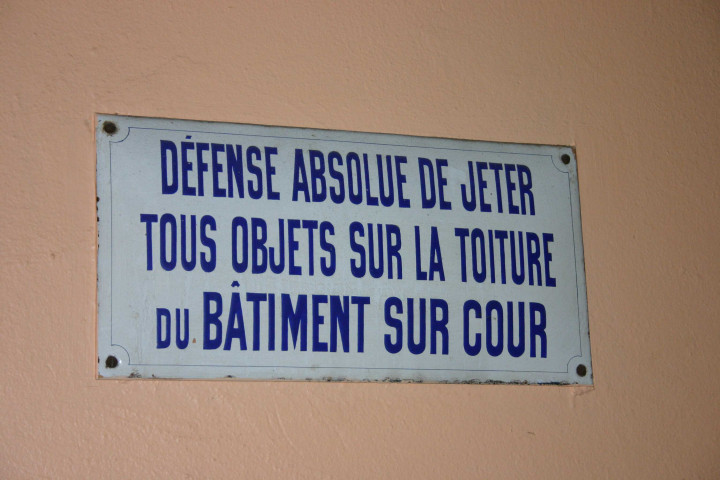 48 rue Chevreul, plaque.