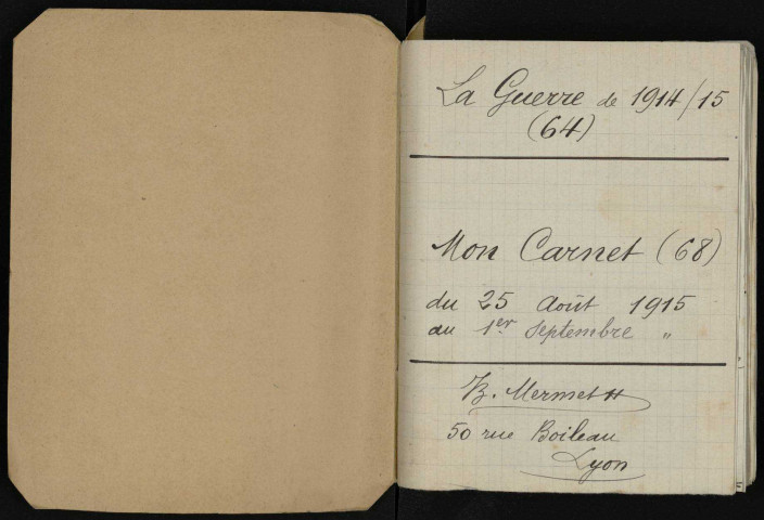 Carnet n°64.