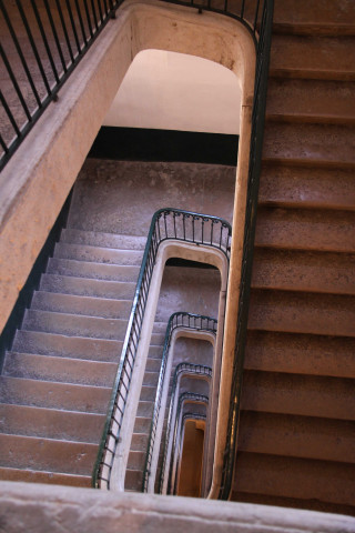 Escalier de la Maison Brunet ou des 365 fenêtres.