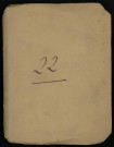 Carnet n°22.