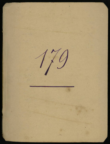 Carnet n°179.