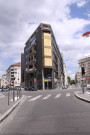 Angle de la rue Domer, de la rue Saint-Lazare et de la rue Marc-Bloch.