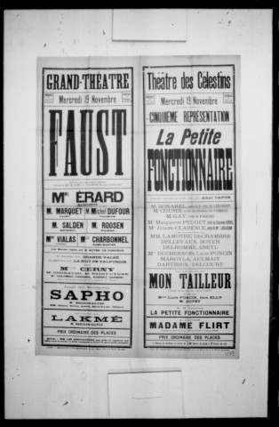 Mon tailleur : comédie en un acte. Auteur : Alfred Capus. (Théâtre des Célestins).