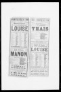 Thaïs : comédie lyrique en trois actes et sept tableaux. Compositeur : Jules Massenet. Auteur du livret : Louis Gallet.