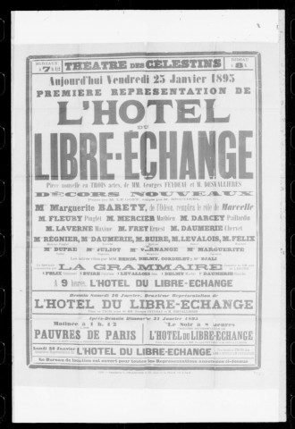 Grammaire (La) : comédie en un acte. Auteur : Eugène Labiche.