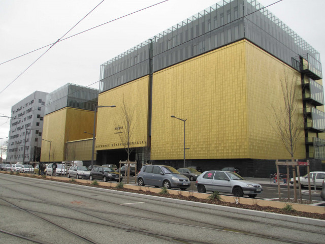Façade du bâtiment.