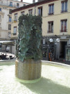 Fontaine de Geneviève Bohmer, le Buisson Ardent.