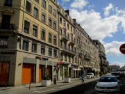 Rue Childebert, vue côté est.