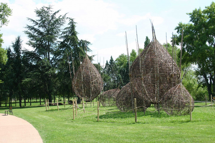 Parc de Gerland, vues générales.