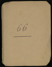 Carnet n°66.