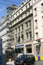 11 rue du Bât-d'Argent, immeuble en travaux où était installée l'enseigne du Bât-d'Argent.