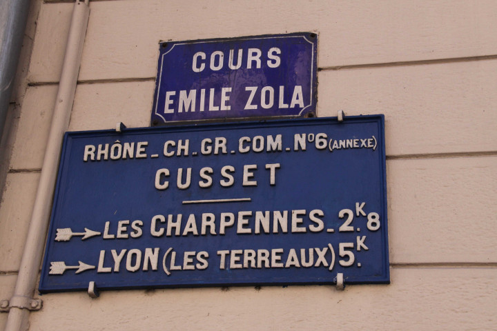 Plaque vicinale.