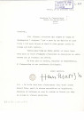 Offre de son illustration de l'oeuvre de Henry de Montherlant "Pasiphaé" et communication de l'indisponibilité temporaire de la toile demandée par Jullian.