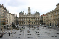 Vue de la place des Terreaux depuis l'immeuble de la galerie des Terreaux.