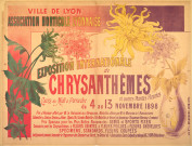 Exposition internationale de chrysanthèmes et autres plantes fleuries du 4 au 13 novembre 1898.