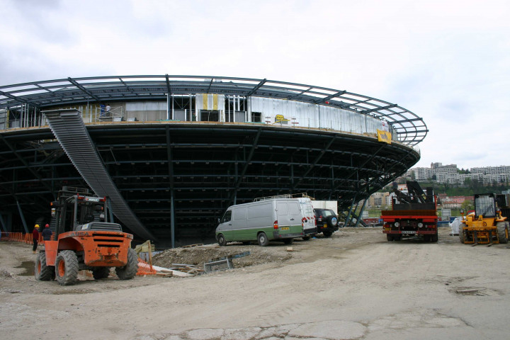 Chantier de la salle 3000.